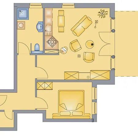 Brise Seeresidenz Haus Baltic App 22 塞巴特黑灵斯多夫